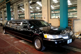 Black Lincoln Town Car Limo Hire