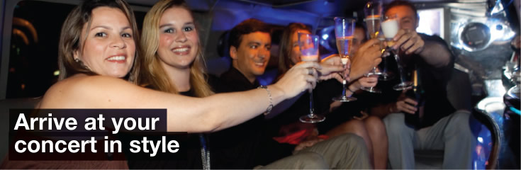 Concerts Limo Hire