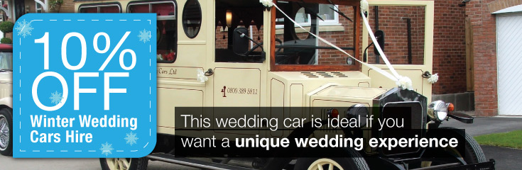 Fleur de Lys Wedding Car