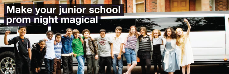 Junior School Prom Limo Hire
