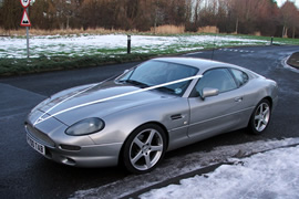 Aston Martin Wedding Car