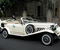 Blue Beauford Convertible Wedding Car