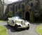 Blue Beauford Convertible Wedding Car