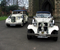 Blue Beauford Convertible Wedding Car