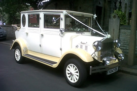 Cream Regal Landaulette Wedding Car