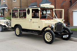 Fleur de Lys Wedding Car