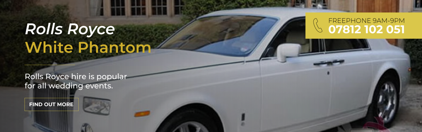Rolls Royce White Phanrtom