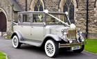 Silver Regal Landaulette Wedding Car