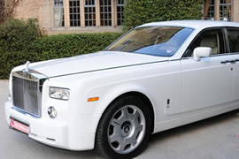 Rolls-Royce White Phantom