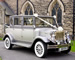 Silver Regal Landaulette wedding car for hire