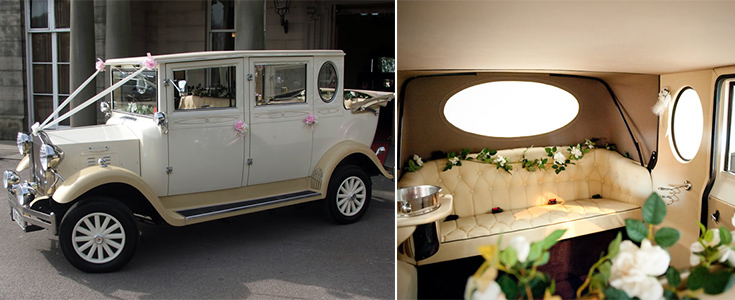 Cream Regal Landaulette wedding car