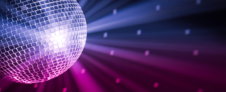 nightclub disco ball