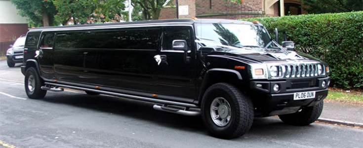 black hummer limo