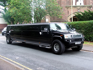 16 Seater Black Hummer Limo